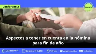 Aspectos a considerar en la nómina para fin de año