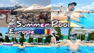 Summer Pool Europe 🇪🇺🇷🇴 | Weekend | #Romania #europe #viral #lifestyle #summer 