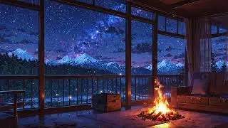Experience Instant Calm with These Soothing Sounds and Cozy Winter Views - Zen Sleep Cat