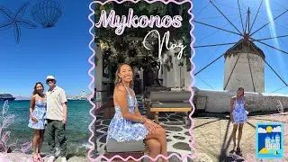 First Time in Mykonos! One-Day Travel Vlog