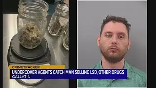 Undercover agents catch man selling LSD, other drugs