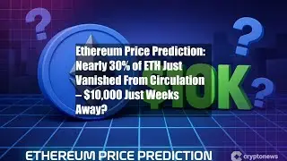 Ethereum Price Prediction: Nearly 30% of ETH Just Vanished From