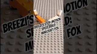 Breezi's Stop-Motion Speed Builds: Minecraft #lego #minecraft #legocommunity