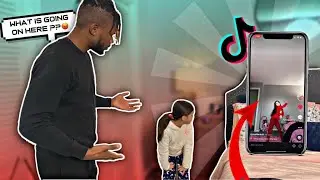 Dad Caught 9 Yr Old Daughter TWERKING For TIKTOK  Views *SHOCKING*