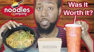 Noodles and Company | Spicy Korean BEEF Noodle Bowl MUKBANG! | 먹방 EATING SHOW