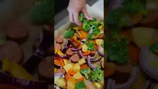 High-protein sheet pan meal prep👩🏻&zwj;🍳 #recipevideos #recipeoftheday #easyrecipesathome