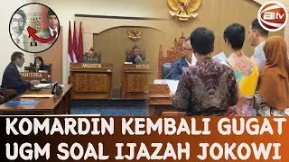 [FULL] Pengacara Komardin Lawan UGM di Sidang KIP Soal Ijazah Jokowi