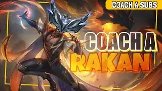 &iexcl;HACEMOS COACH A ESTE RAKAN SUPPORT! #guialol #leagueoflegends #support