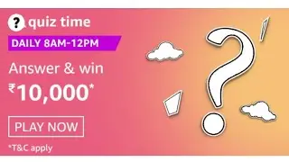 Amazon Quiz Answers Today | Win 10000 Amazon Pay Balance | 11 December 2020