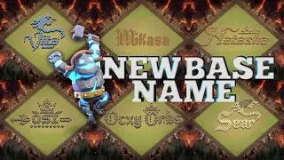 Best base name ALL TOWNHALL /base fun/art base 2025 + COPYLINK #clashofclans 