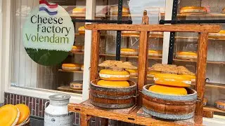VOLENDAM , A Quiet Fishing Village, Cheese Factory and Beautiful Architectures