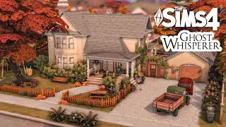 Ghost Whisperer 👻 | Melinda's Gordon house | Sims 4 | Stop motion + voice over | No CC