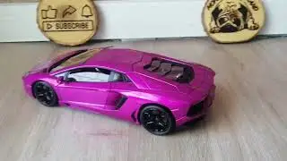 purple knight: Lamborghini Aventador LP 700-4 | Welly/FX Models 1:18