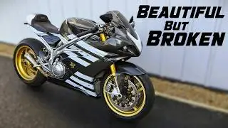 Beautiful but BROKEN. Norton V4 SS Superbike in detail. Engine fault. Can Dave fix the ultra rare?