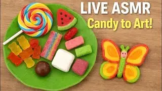 🔴 LIVE ASMR 🍫 Chocolate Cutting Sounds | No Talking