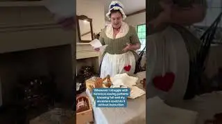 And sometimes there are no patterns! #18thcentury #historical #history #humor #colonialera