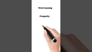 Prosperity meaning in hindi ||#shorts