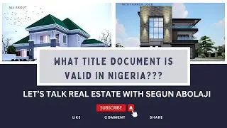 What Title Document do you get after you purchase a property in Nigeria