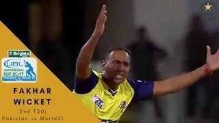 Fakhar Zaman Out By Samuel Badree | Independence Cup 2017 | PAK vs World XI | Sports Central|M1K1