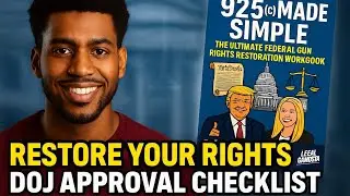 Federal GUN Rights Restoration: What You Must Prove