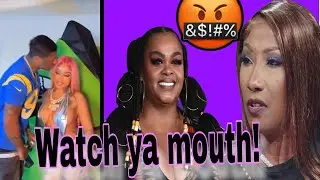 Blueface/Stunna girl kiss on stream 1k subs👀karlissa drags Jill Scott🤔after calling blueface a PIMP🫣