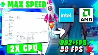 ⚙️How To Maximize CPU Speed for Ultimate Performance 🚀( Windows 10/11 )