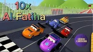 Quran Cartoons &bull; 10x Surah Al Fatiha &bull; Super Trucks Version