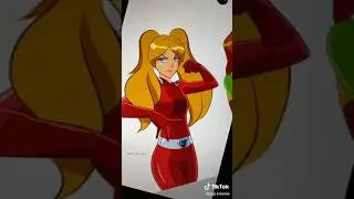 Character Swap Pt  1 #repost #powerpuffsgirls #totallyspies #characterswap #cartoon #cartoonswap #sw