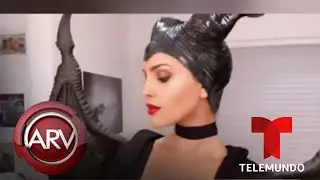 As&iacute; se disfrazaron los famosos para celebrar el d&iacute;a de Halloween | Al Rojo Vivo | Telemundo