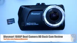 Blusmart 1080P Dual Camera HD Dash Cam Review