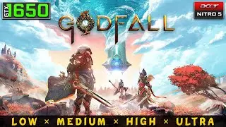 Godfall - GTX 1650 Benchmark | Acer Nitro 5 Gaming Test | Ryzen 5 3550H