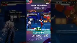 [Kof Mugen] Orochi Yamazaki And Iori X Vs Element I And Boss O Iori CY #kof #yamazaki #iori