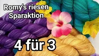 GRATIS WOLLE abstauben - Riesige Sparaktion bei Romy Fischer ❤️❤️❤️