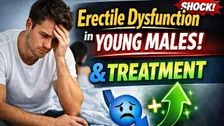Erectile dysfunction in young men 😱Causes & best treatment !!