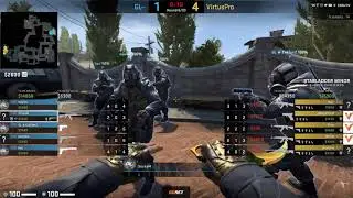 GamerLegion vs Virtus.pro [MAP 1] - Starladder Major 2019 Europe Minor Closed Qualifier