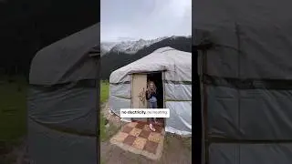Kyrgyzstan is COLD 🥶 #kyrgyztan #adventure #travel #centralasia