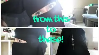 How To : Simple Double-Layer Tie Niqab