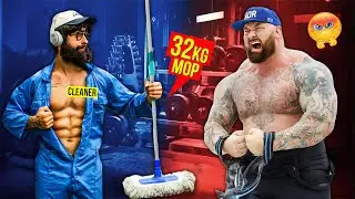 Top 5 ONE HAND Lifting Moments Anatoly's Gym Prank Chaos! 💪🔥
