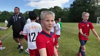 Ungdomslaget Young Orange åkte till England för att spela mot utländska topplag  🇬🇧