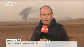 Kampf gegen IS: Roland Strumpf an der t&uuml;rkisch-syrischen Grenze am 14.10.2014