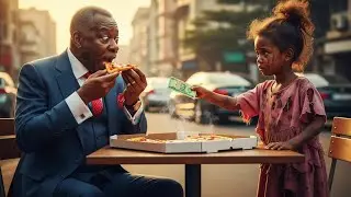 Girl has no money for mom's pizza until lonely billionaire does the unthinkable in front of cameras