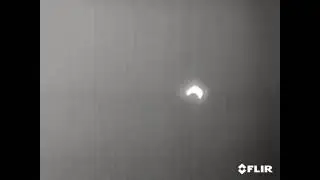 Solar Eclipse 2024 with thermal camera (preview)