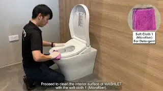 TOTO WASHLET S5 Daily Cleaning TCF34470
