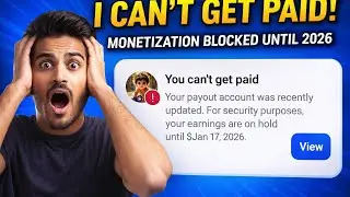Facebook Problem You Can't Get Paid🤑💸??