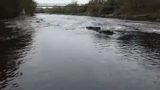 River Mourne and it’s pools in Sion Mills , Strabane through the eyes of the Drone