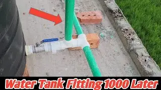  Plumber Work Water Tank | Water Tank Fitting Home