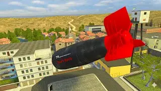 Throwing Nuclear Bombs at a City in Garry's Mod