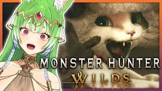 【MONSTER HUNTER: WILDS】First time hunting monsties... do they bite?【globie | Cera Luceria】