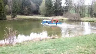 HELLGETH H&auml;gglunds 2.7CDI with Palfinger crane swimming