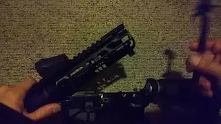 Removing AR-15 Charging Handle and BCG